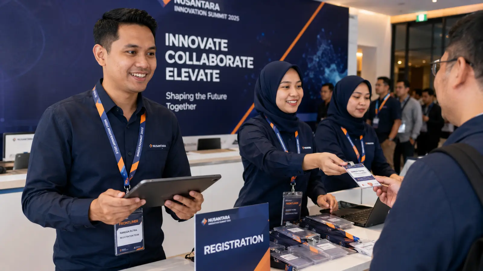 Tugas Frontliner Saat Registrasi Event