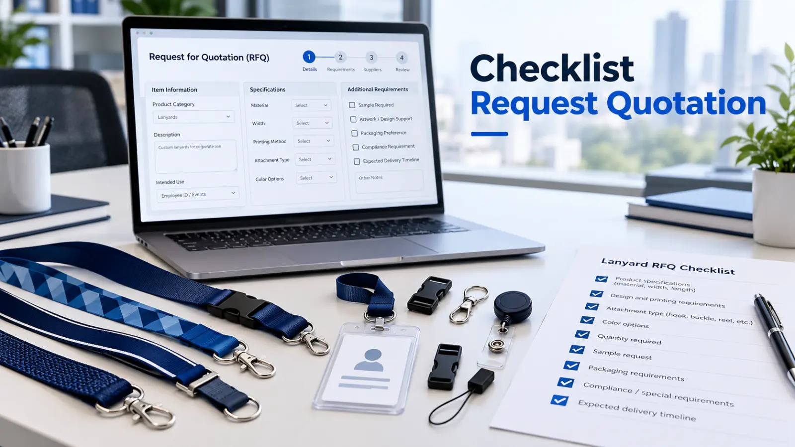 Request Quotation Lanyard: Checklist Brief Sebelum Dikirim ke Produsen