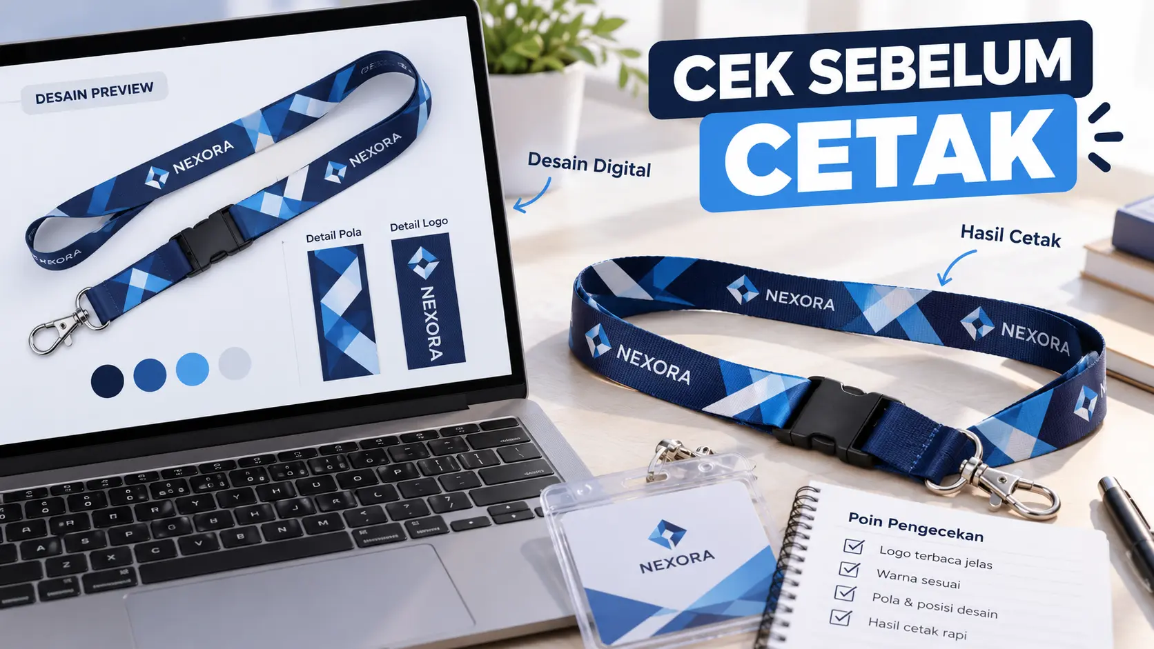 Kesalahan Desain Lanyard yang Lolos Preview: Audit Logo, Warna, dan Posisi Sebelum Approval Cetak