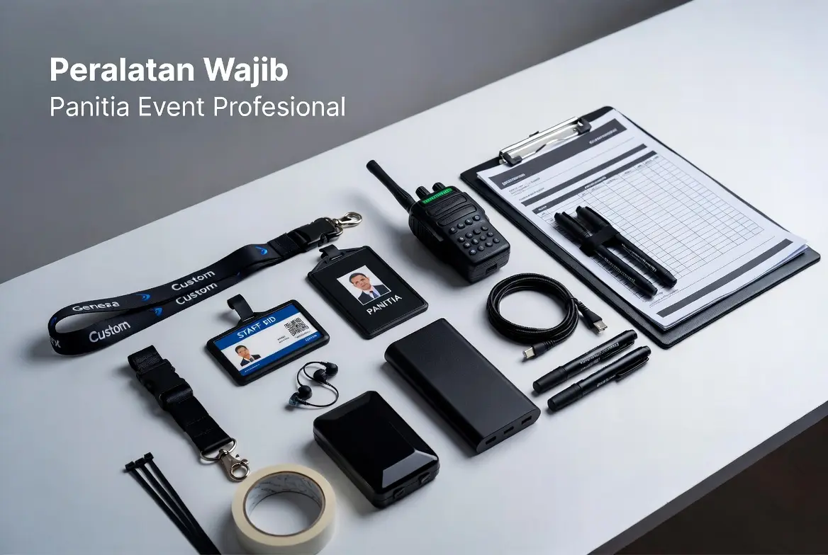 Peralatan Wajib Panitia Event Profesional