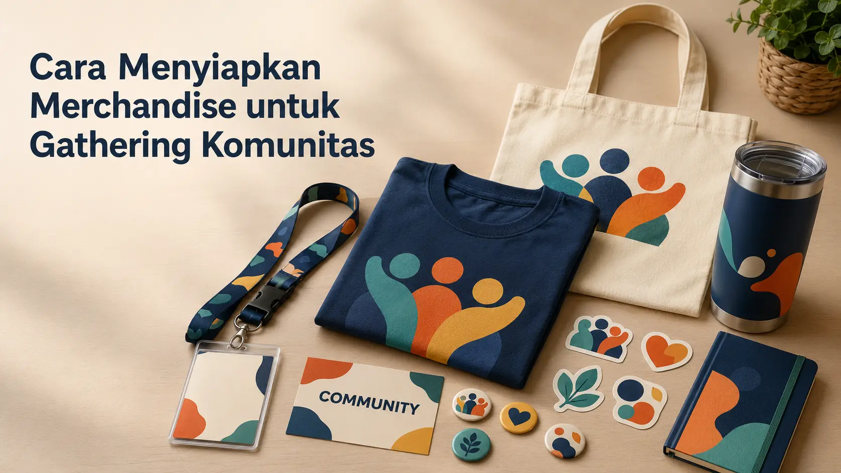 Cara Menyiapkan Merchandise untuk Gathering Komunitas