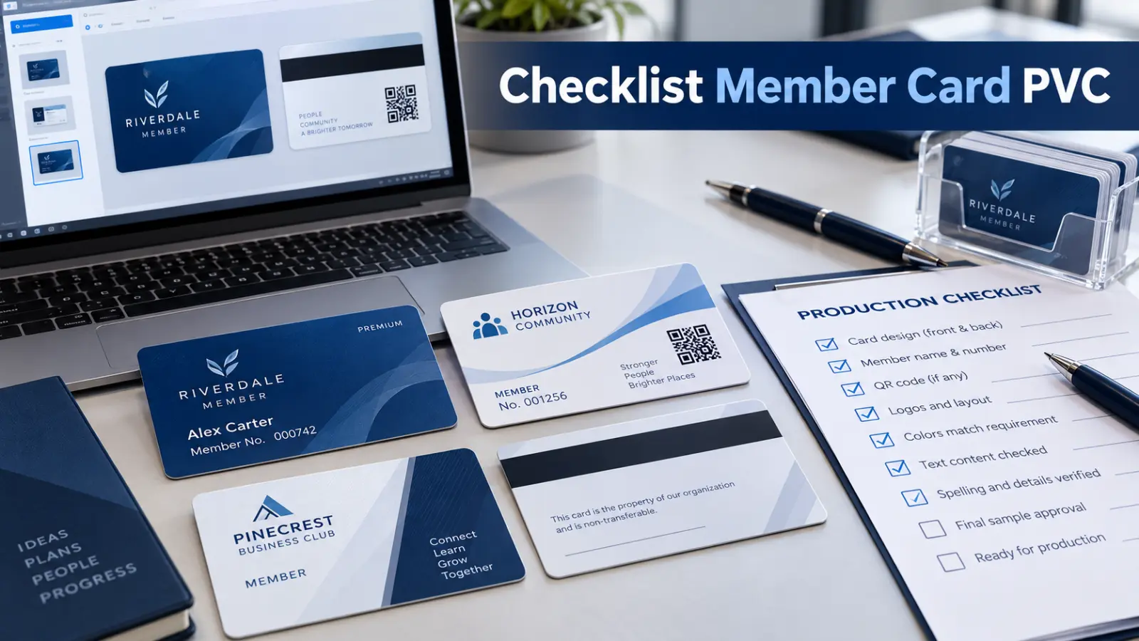 Cetak Member Card PVC untuk Bisnis & Komunitas: Checklist Spesifikasi Sebelum Produksi