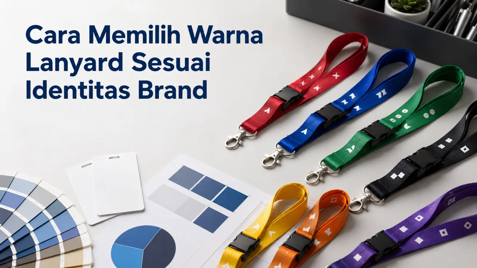Cara Memilih Warna Lanyard Sesuai Identitas Brand