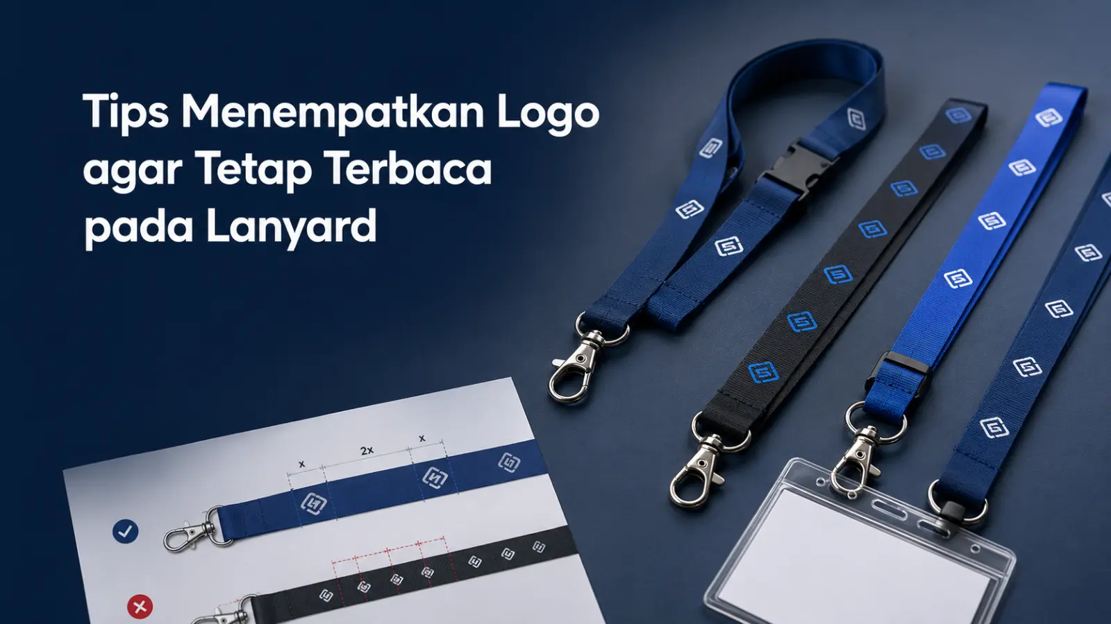 Tips Menempatkan Logo agar Tetap Terbaca pada Lanyard