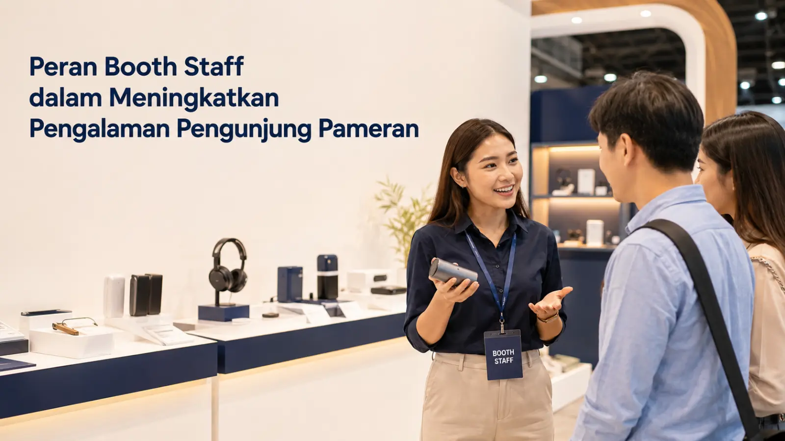 Peran Booth Staff dalam Meningkatkan Pengalaman Pengunjung Pameran