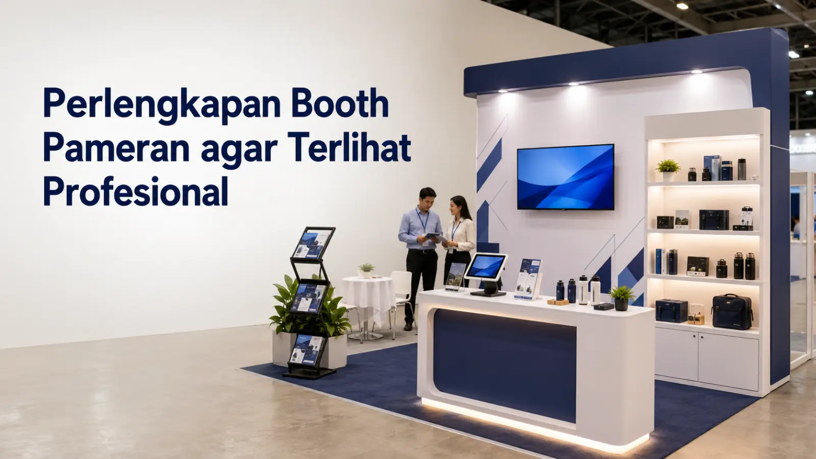 Perlengkapan Booth Pameran agar Terlihat Profesional