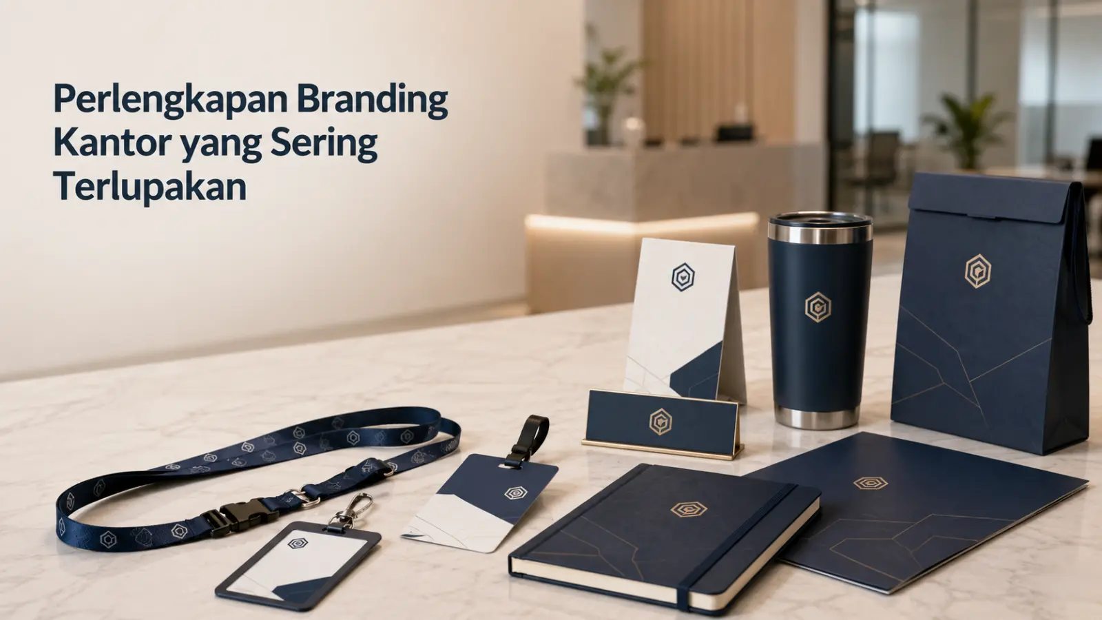 Perlengkapan Branding Kantor yang Sering Terlupakan