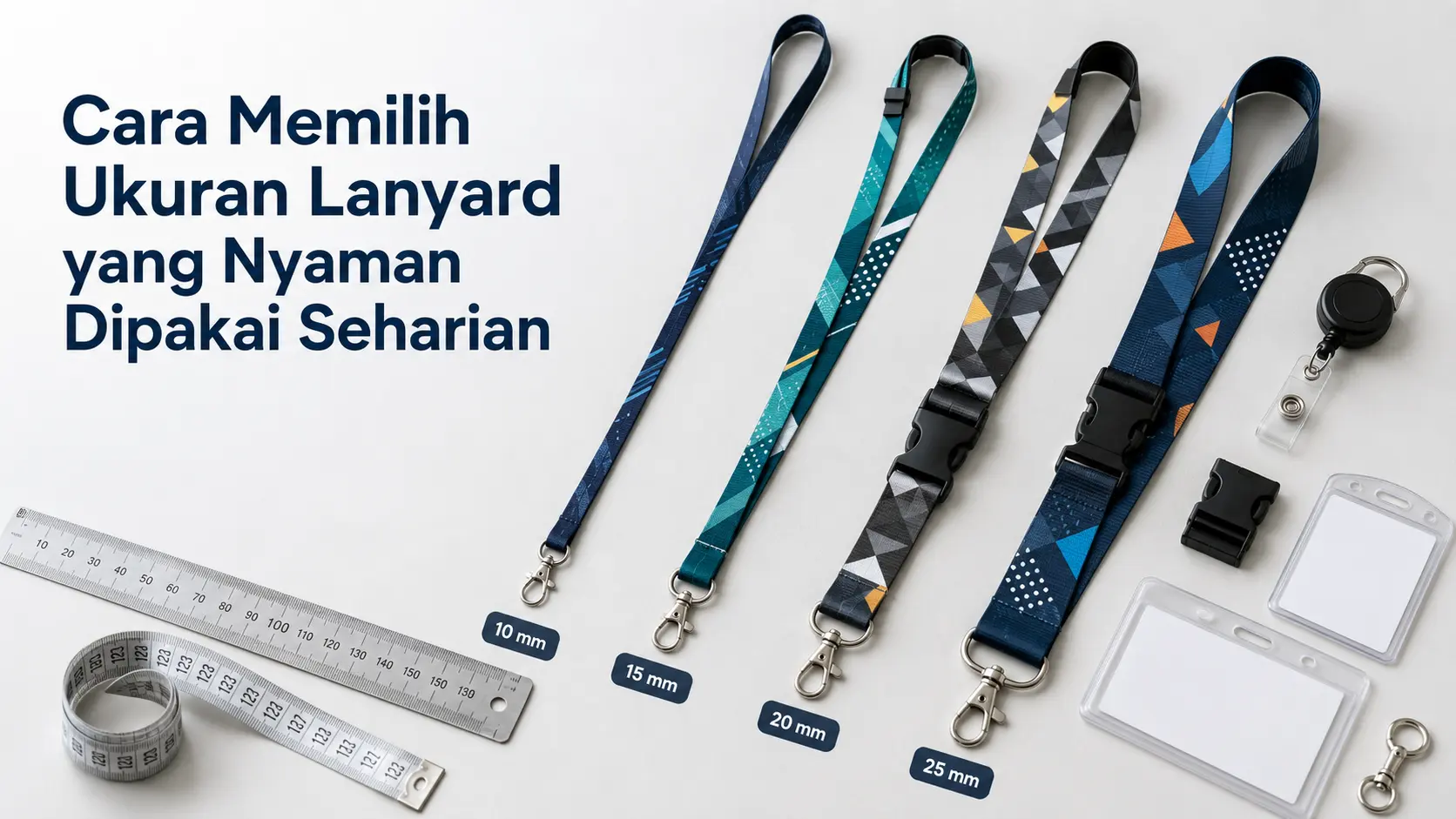 Cara Memilih Ukuran Lanyard yang Nyaman Dipakai Seharian