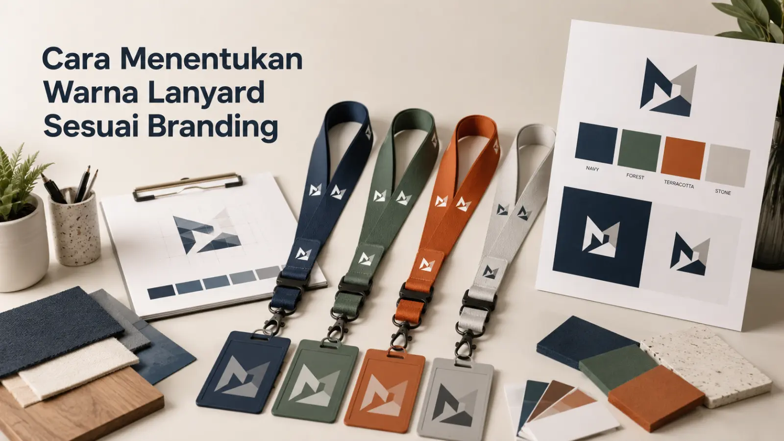 Cara Menentukan Warna Lanyard Sesuai Branding