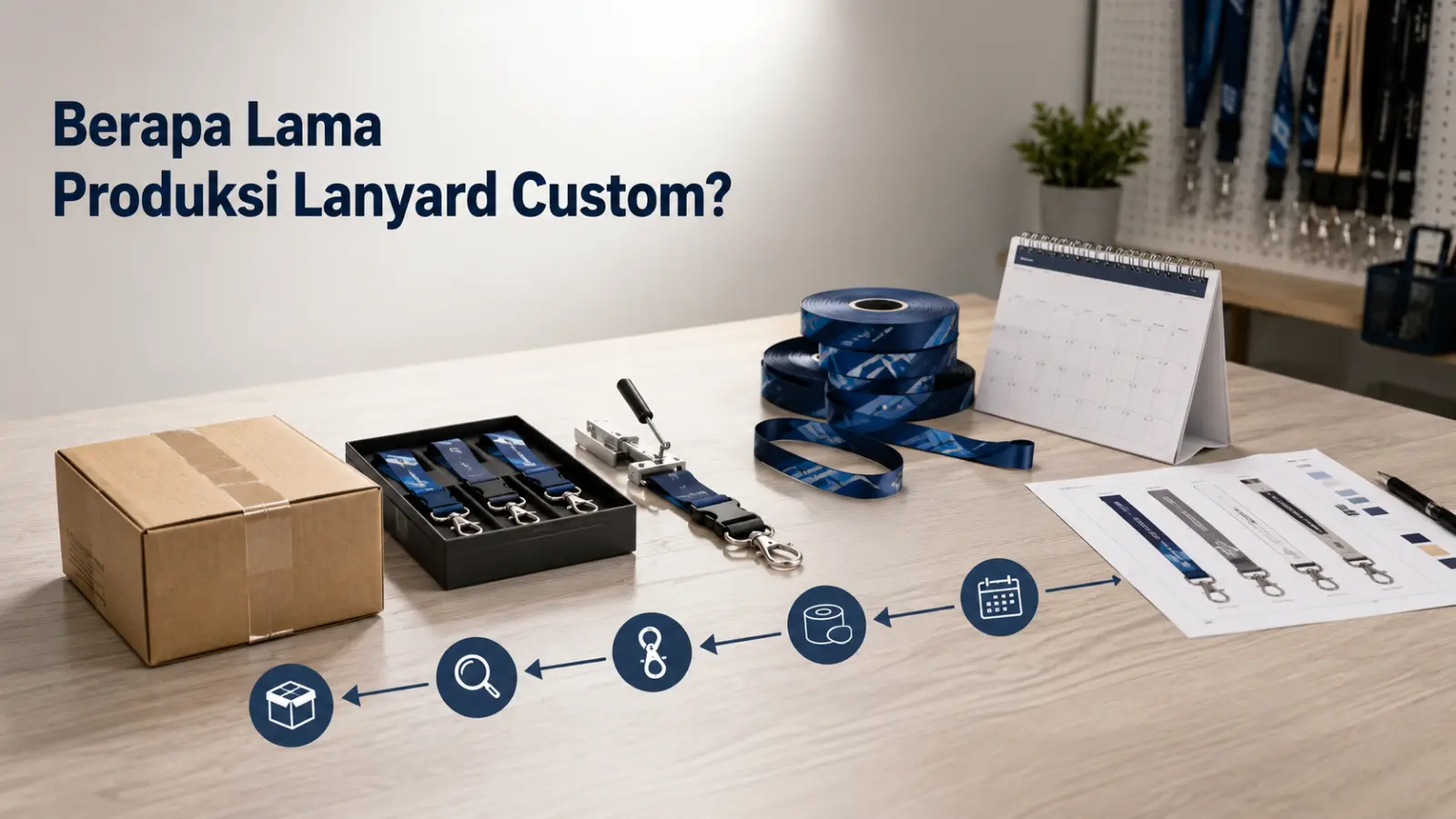 Berapa Lama Produksi Lanyard Custom?