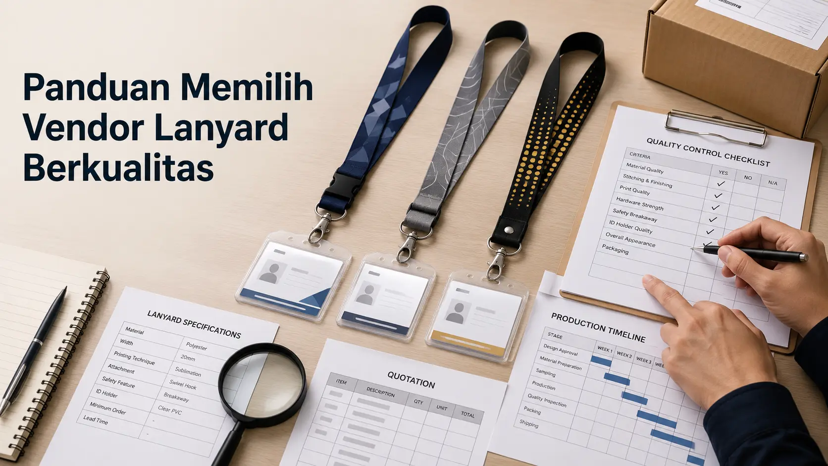 Panduan Memilih Vendor Lanyard Berkualitas