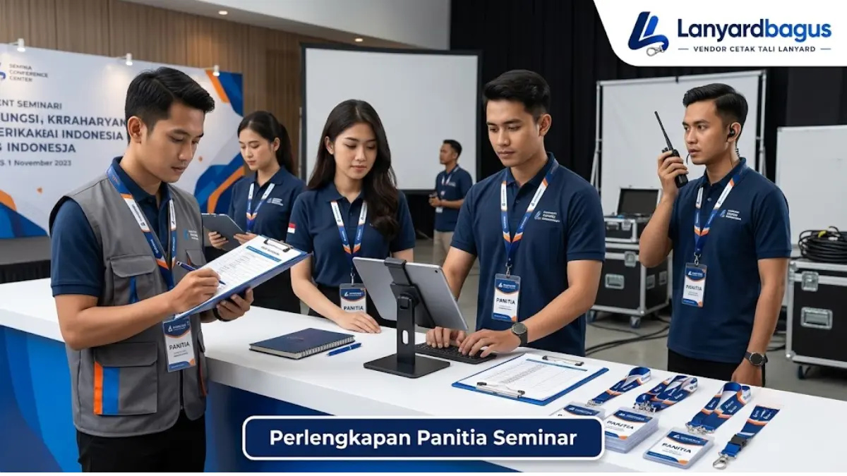 Perlengkapan Wajib Panitia Seminar