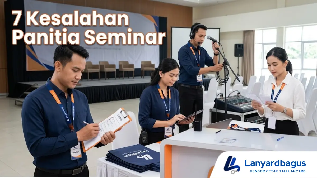 7 Kesalahan Panitia Saat Menyiapkan Seminar