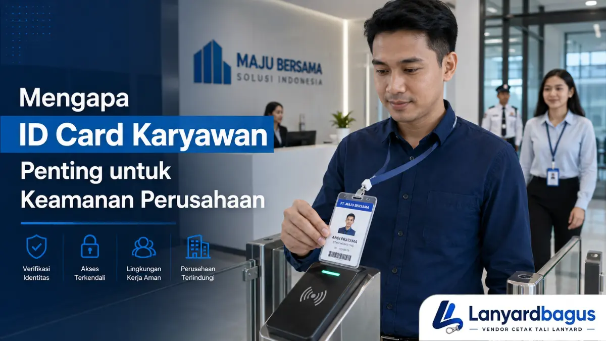 Mengapa ID Card Karyawan Penting untuk Keamanan Perusahaan