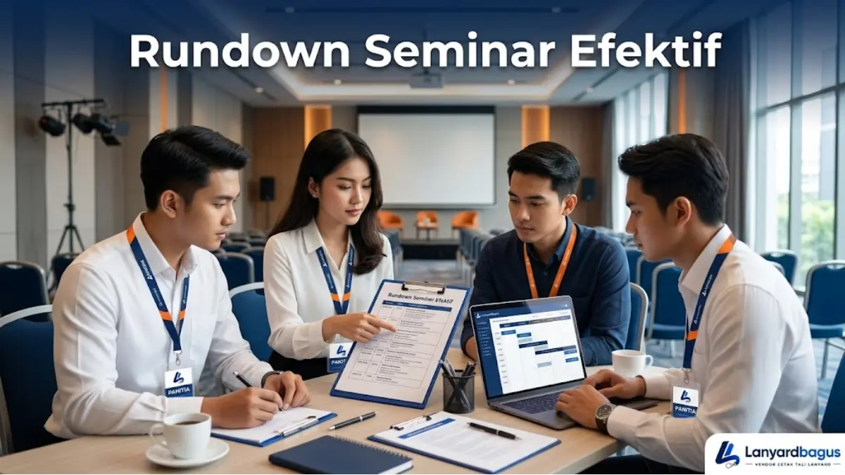 Cara Menyusun Rundown Seminar yang Efektif